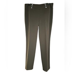 Soho Apparel Brown Straight Leg Trousers